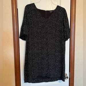 Madewell Flutter Sleeve Polka Dot Mini Dress
